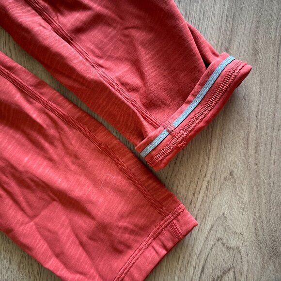 lululemon workout leggings size 4 in burnt orange - Picture 2 of 5